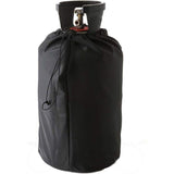 Propane Tank Cover 210D Oxford Waterproof UV Resistant Gas Bottle Cover with Adjustable Cords