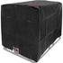 Water Tank Cover, IBC Tank Cover for 1000L Tank, Water Tank Container Protective Cover, Anti Dust Anti UV Anti Rain, Black, 120 x 100 x 116cm