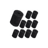 12 Pack Pool Robot Tail Foam Brush Compatible with Polaris 180 280 360 380 480 3900 Sport