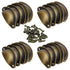 Furniture Handle 20 Vintage Shell Handle for Drawer Cupboard Furniture Kitchen, Curved Iron Retro Cupboard Door Knob X Antique Brass, 8.2cm, 3.5cm