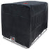Water Tank Cover, IBC Tank Cover for 1000L Tank, Water Tank Container Protective Cover, Anti Dust Anti UV Anti Rain, Black, 120 x 100 x 116cm