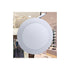 2 Pack White Round Recessed Panel Lights for Cabinet Bathroom Stairwell 6500K, 6W
