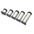 4 Pack Stainless Steel Adjustable Height Furniture Legs for Sofa Table Cabinets, 6cm