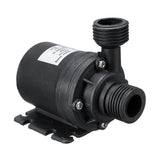 DC12V 800L H Low Noise Brushless Submersible Pump with 4 Point Nozzle and 50cm Cable, 5m
