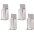 4 Pack Toothbrush Holder Stainless Steel Toothbrush Holders, Wall Mounted, Cups, Mugs, Toothbrush Holders, Waterproof and Self Adhesive, No Drilling