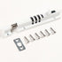 Gate Lock, Mechanical Combination Lock No More Keys Required Gates, Sheds, Any Storage Area and Any Door, White