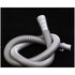 Corrugated Plastic Tube Washing Machine Drainage Extension Tube Gray, 2m