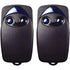 2 Pcs Flo2r-S 433.92 MHz 2-Button Electric Garage Door Remote Control, Compatible with the Nice Remote Garage Door Remote Control