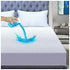 Waterproof Bamboo Mattress Protector, Soft and Hypoallergenic, Anti-Dust Mite and Bacteria, Breathable, 200 x 200 cm, 30 cm