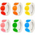 3000 Pcs Round Self-Adhesive Stickers, Round Colored Stickers, Round Self-Adhesive Labels for Home and Office Supplies