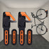 Rubber Coated Bike Rack Wall Mounted Bike Holder 2 Bike Wall Mounts Indoor and Outdoor Use