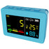 3-in-1 Portable Air Quality Meter, CO, Temperature and Humidity, Color Screen, Carbon Monoxide Detector with Voice Alarm and Battery Display