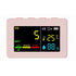 3-in-1 Portable Air Quality Meter, CO, Temperature and Humidity, Color Screen, Carbon Monoxide Detector with Voice Alarm and Battery Display
