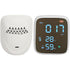 Indoor PM2.5 Air Quality Monitor, Mini Portable Smart Sensor, Temperature and Humidity Tester with Built-in Alarm