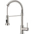 Kitchen Faucet, Kitchen Mixer Tap with 360 Degree Swivel High Arc Sink Sprayer Pull Down Sprayer 2 Modes, Stainless Steel