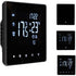 Smart Thermostat Temperature Controller for Electric Heating LCD Display Touch Screen Weekly Programmable Floor Heating Thermostats for Home Office
