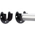 Stainless Steel U-Shaped Shower Curtain Rod Bracket 200KG