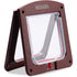 Cat Flap for Cats Dogs Small Cat Flap Door Microchip 4 Way Lockable Easy to Install