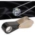 10X Jeweler Loupe, Professional Handheld Magnifier with LED Light for Jewelry, Plants, Coins, Watches
