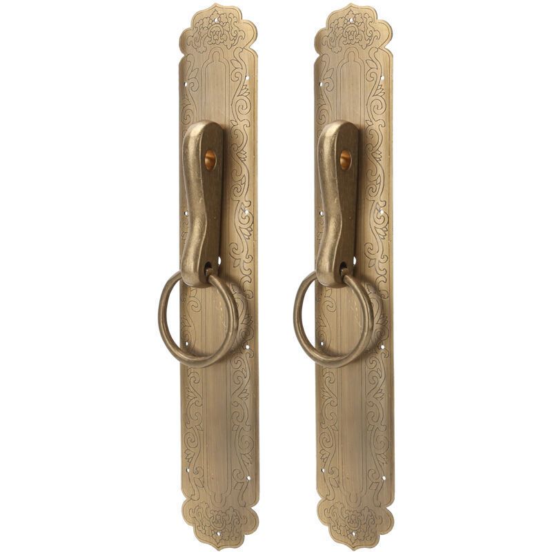Chinese Style Door Ring Brass Handle Antique Door Handle Furniture Hardware