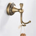 Bathroom Hardware Pendant European Base Wall Hook Brass Retro
