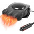 Heater and Cooling Fan, 12V 150W Windshield Defroster, 2 in 1 Car Heater Heating Cool Fan Electric Car Heater Fan