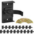 20 Pcs Furniture Leg Fixing Clips to Kitchen Plinth Clips Screw-on Plinth Clips Kickboard Clips Kitchen Plinth Fixing Clips with 40, 28 mm, 32 mm