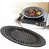 Korean BBQ Stove, Stainless Steel Rotisserie, Round Grill Set for Outdoor and Indoor Camping