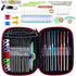 Crochet Hooks Set Knitting Needles Kit for Adult Beginners Knitting Tool Accessories with Mini Case