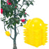 5 Sets Reusable Plant Grafting Cutting Rooting Device High Pressure Propagation Ball for Various Plants Yellow