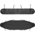 Protective Bag for Awning, Dustproof Protective Cover for Patio Awning, Black Storage Cover for Patio Awning, Waterproof Winter Protection, 3 m