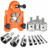 11 Pcs Diamond Hole Saw, Adjustable Hole Punch Locator Tile Hole Saw with Diamond Coated Drill Bits Hole Saw with Suction Cup Base for Ceramic Glass
