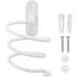 Multifunctional Spiral Hair Dryer Holder Wall Mounted Bathroom Hair Dryer Rack, Compatible with Most Hair Dryers