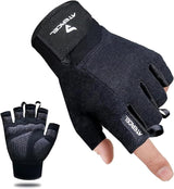 Workout Gloves for Men and Women, Breathable Half Finger Gym Gloves for Weight Lifting, Cycling and Training