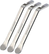 3 Pack Bicycle Tire Levers, Stainless Steel Tyre Spoon Changing Tool for Bike Tube Repair