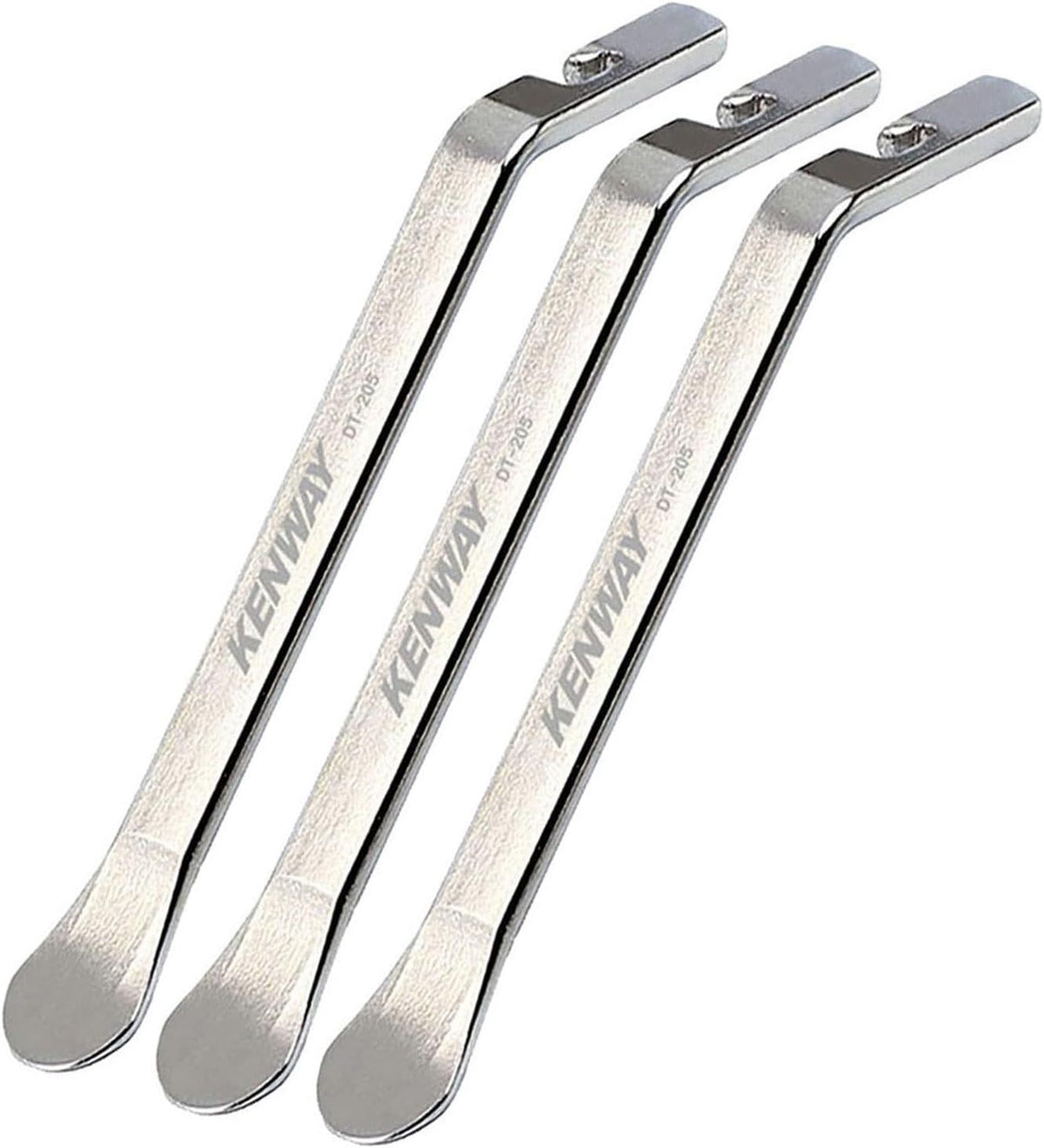 3 Pack Bicycle Tire Levers, Stainless Steel Tyre Spoon Changing Tool for Bike Tube Repair