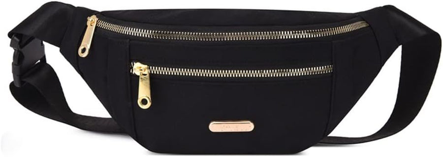 Fanny Pack for Men Women, Fashion Bum Bag Lightweight Travel Waist Pack with Adjustable Strap for Running Walking Hiking Jogging Festival