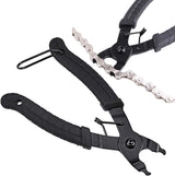 1 Pcs Bike Chain Plier 2 in 1 Chain Link Removal Tool, Compatible with 7 8 9 10 11 Speed Derailleur Chains for Road and Mountain Bikes