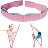 Kids Stretching Strap, Resistance Band for Gymnastics Yoga Dance Training, Flexibility Exercise Trainer for Girls