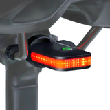 CL01 Bike Tail Light, 300 Degree Wide Angle Rear Bicycle Light with Auto On Off, Brake Sensing, 5 Modes, IPX6 Waterproof Taillight for Night Riding