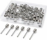 40pcs Ball Pump Needles, Stainless Steel Air Inflation Needle Kit with Storage Box for Basketball Football Soccer Ball