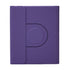 SENYOSON Purple iPad Case for 11th/10th Generation 11/10.9 Inch 2025/2022, Detachable Magnetic Rotating Stand Cover with Honeycomb Back Panel Cooling, Snug Fit Protective Case