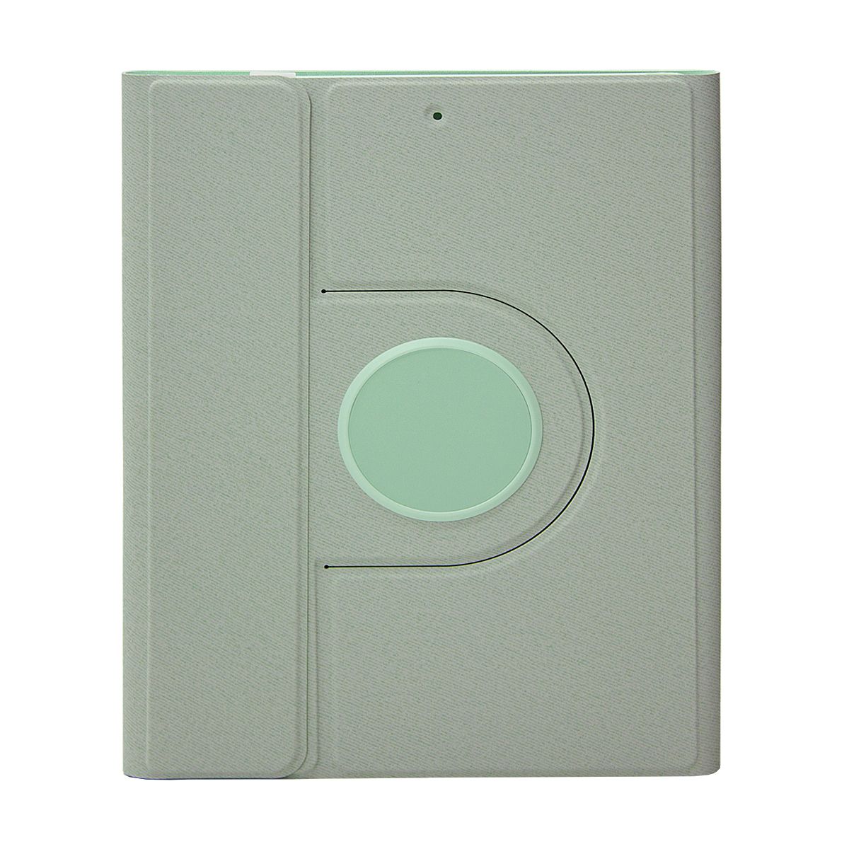 SENYOSON Green iPad Case for 9.7 Inch iPad 5th/6th Generation & iPad Air 2, Detachable Magnetic Rotating Stand Cover with Honeycomb Back Panel Cooling, Snug Fit Protective Case