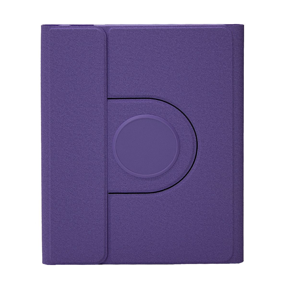 SENYOSON Purple iPad Case for 10.9/11 Inch iPad Air 4th/5th/6th/7th/8th Generation, Detachable Magnetic Rotating Stand Cover with Honeycomb Back Panel Cooling, Snug Fit Protective Case
