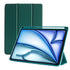 SENYOSON Green Trifold Stand Case  Slim Lightweight Soft TPU Case for iPad 11th Generation (A16) 11 Inch 2025, Compatible with iPad 10th Generation 10.9 Inch 2022, with Pencil Holder, Trifold Stand, Auto Wake/Sleep