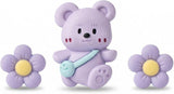 3Pcs Cute Bear Car Air Freshener Vent Clips, Aromatherapy Car Decor for Girls