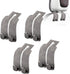 Car Purse Hook Purse Hook for Car Seats Headrest Car Seat Hooks,Heavy Duty Vehicle Organizer for Handbags, Groceries, Purses, Keep Car Tidy (Gray, 4 Pack)