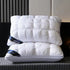 White Luxury Adjustable Bed Pillows Set of 2, Hotel‑Grade Down Alternative Pillows, Ultimate Neck Support for Comfortable Sleep