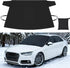 600D Oxford Car Windshield Cover, All Season Windshield Sun Shade & Snow Frost Protector, Waterproof Dustproof Heat Insulation Front Screen Cover with Storage Bag for Sedan SUV