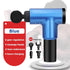 House Of Dasein Muscle Gun Cordless Rechargeable Deep Tissue Body With 4 Massage Head Aftercare - Blue